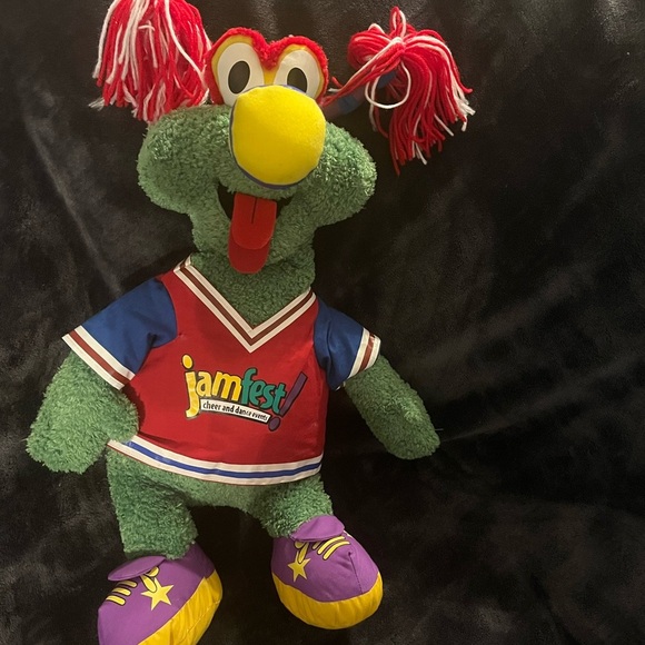 Jamfest Plush Toy with Red and Green Colors - Picture 1 of 3